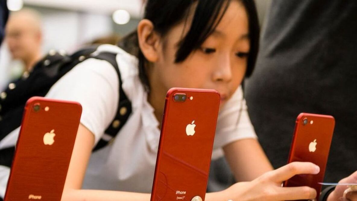 Getty Images El 20% de los ingresos globales de Apple provienen de China.