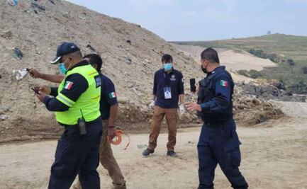 Rescatan a 3 tras derrumbe en relleno sanitario de Naucalpan