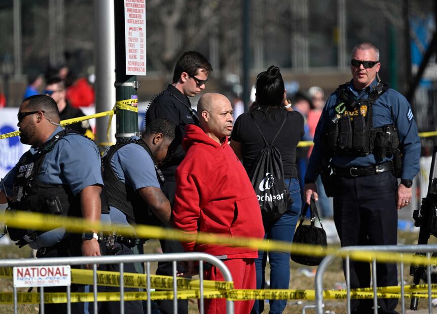 Imágenes del tiroteo en Kansas City