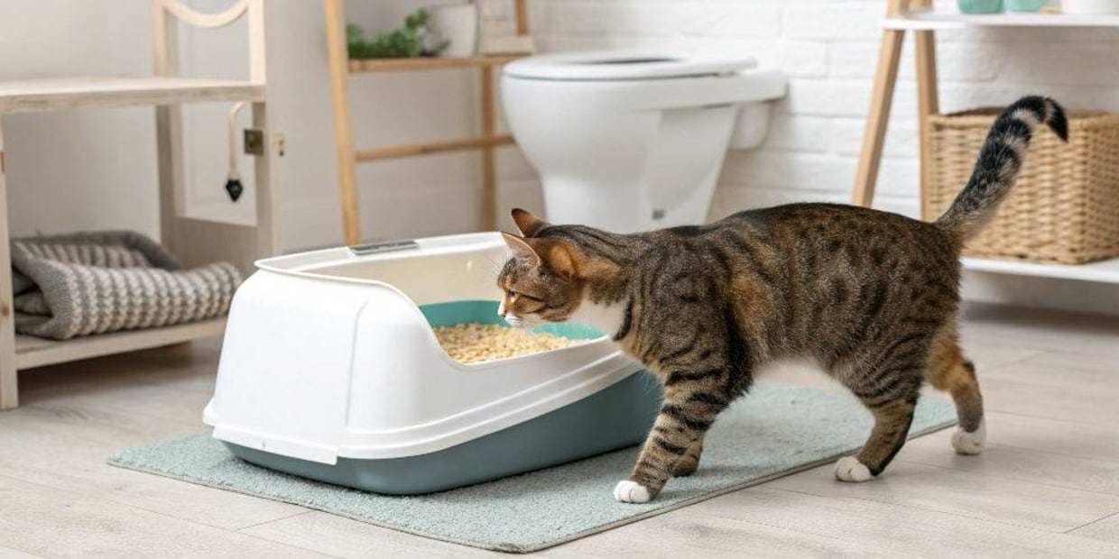 Es necesario limpiar la arena de tu gato por lo menos UNA VEZ AL DÍA. Foto: Arquivet