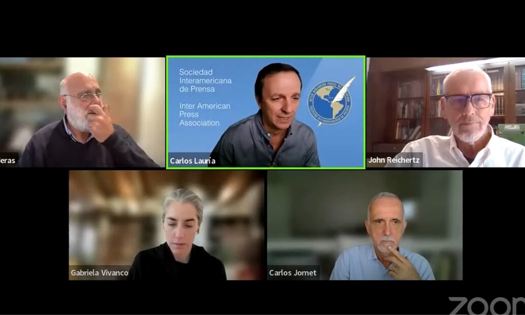 Reunión de Medio Año 2024 de la SIP. Foto: Captura