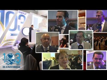 Felicitan a EL UNIVERSAL por sus 103 años