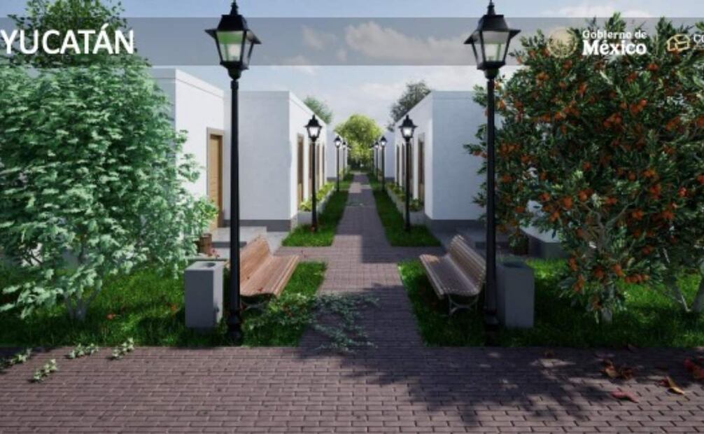 Conavi presenta los modelos que tendrán las casas del Programa Nacional de Vivienda para el Bienestar. Foto: Especial