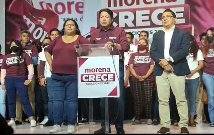 Mario Delgado ve “foco rojo” en comicios de Aguascalientes por abusos de policía municipal 