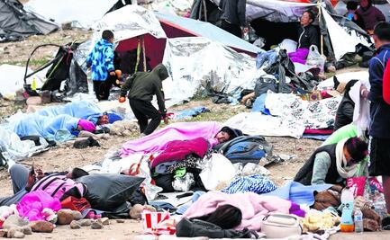  Ingreso de migrantes  a EU se redujo a la mitad