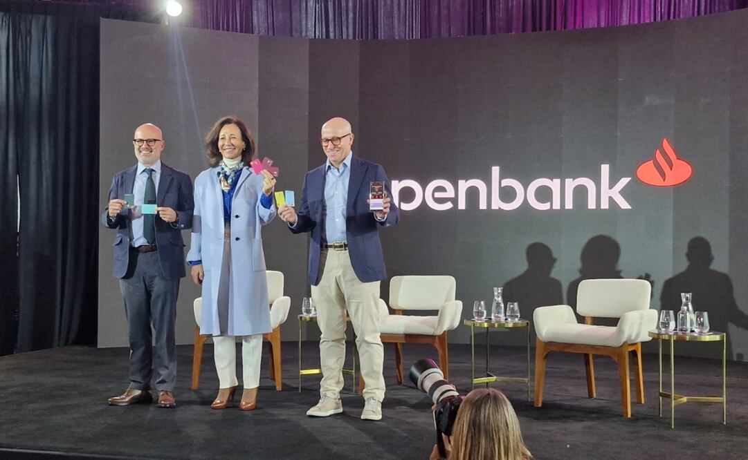 El banco de origen español lanzó este martes de manera oficial su oferta digital con Openbank. Foto: Antonio Hernández - EL UNIVERSAL