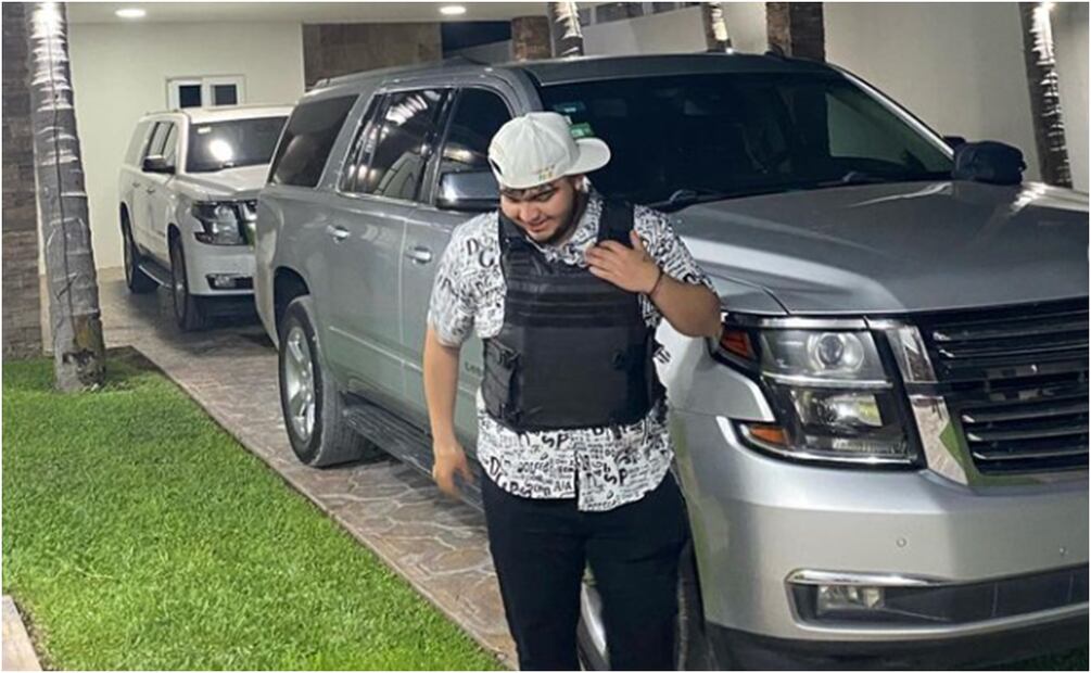 Chuy montana, cantante de corridos tumbados. Foto: Especial