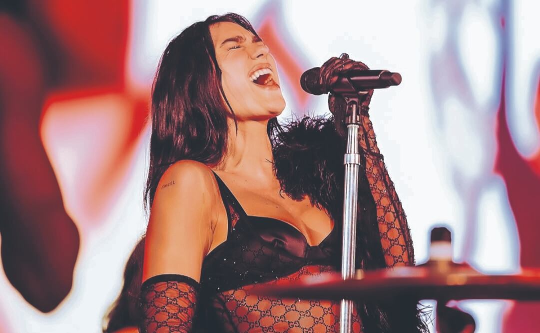 Tras su paso por Bogotá, Dúa actuará este lunes en México. Foto: de INSTAGRAM Y AP