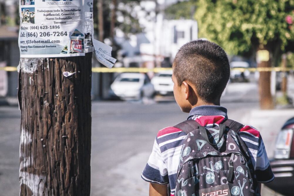 La violencia ha llegado a zonas que se consideraban blindadas, como las escuelas, lo que obliga a reforzar la seguridad de los menores, dicen autoridades. (JOEBETH TERRÍQUEZ. EL UNIVERSAL)