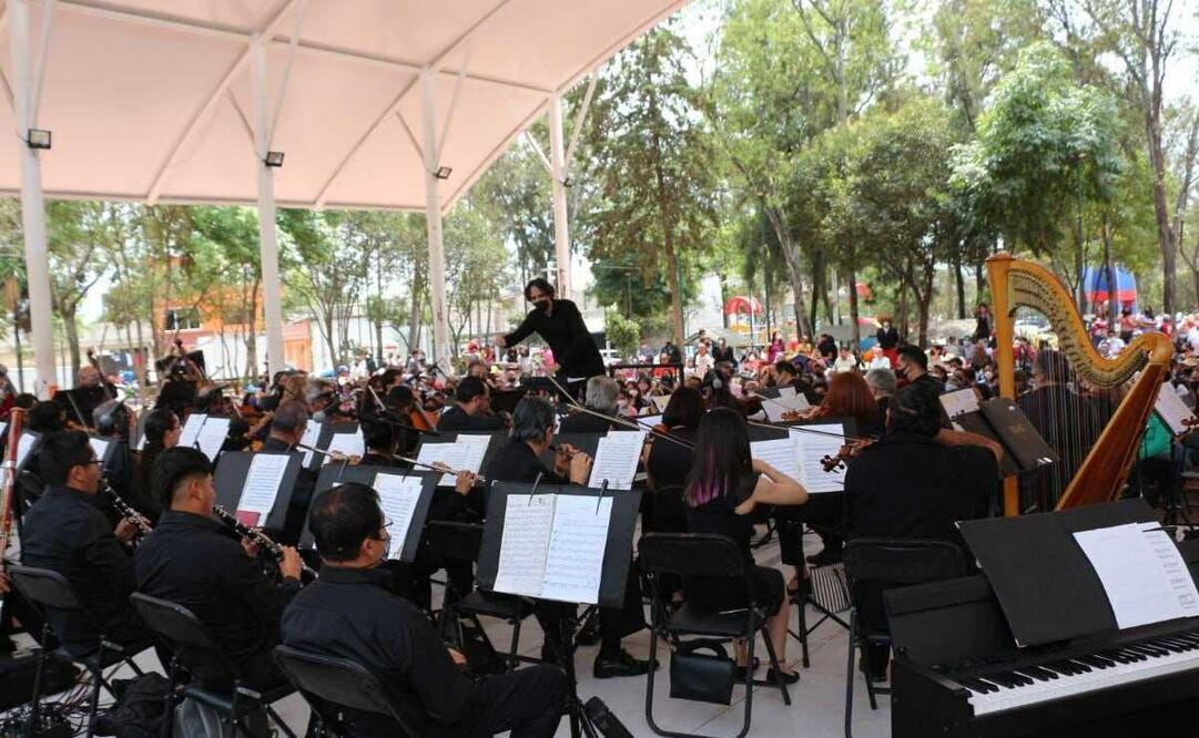 Claudia Curiel, titular de la dependencia capitalina, informó que este fin de semana iniciará el programa "Tu Orquesta en el Parque" Foto: Archivo/EL UNIVERSAL 