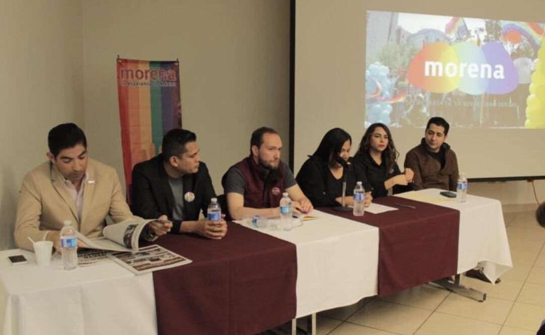 (Foto: Facebook / Secretaría de Diversidad Sexual de Morena)