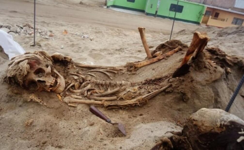 Hallan sacrificio masivo de niños de la época precolombina