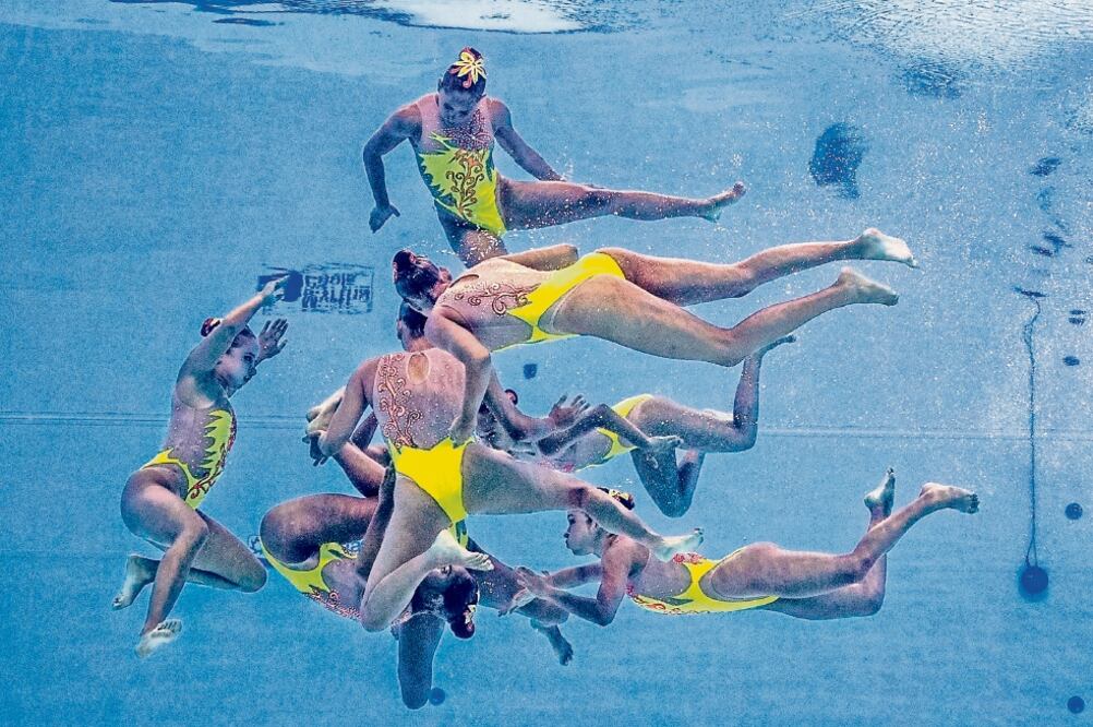 Sirenas tricolores alcanzan la final en nado Sincronizado (PATRICK B. KRAEMER)