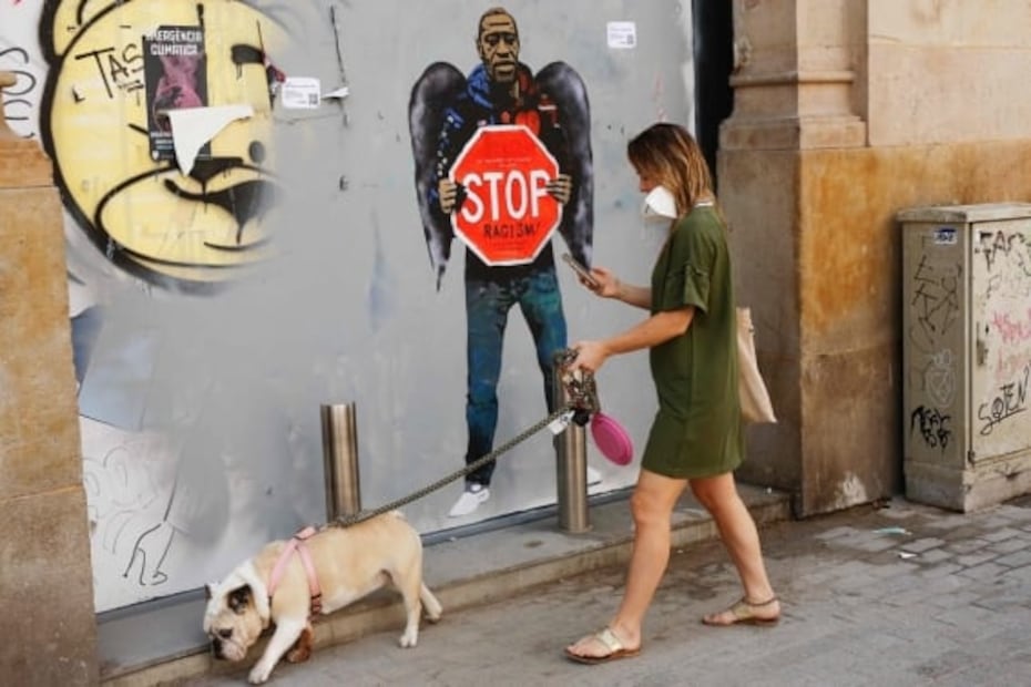 El arte que surge de las protestas contra el racismo en EU