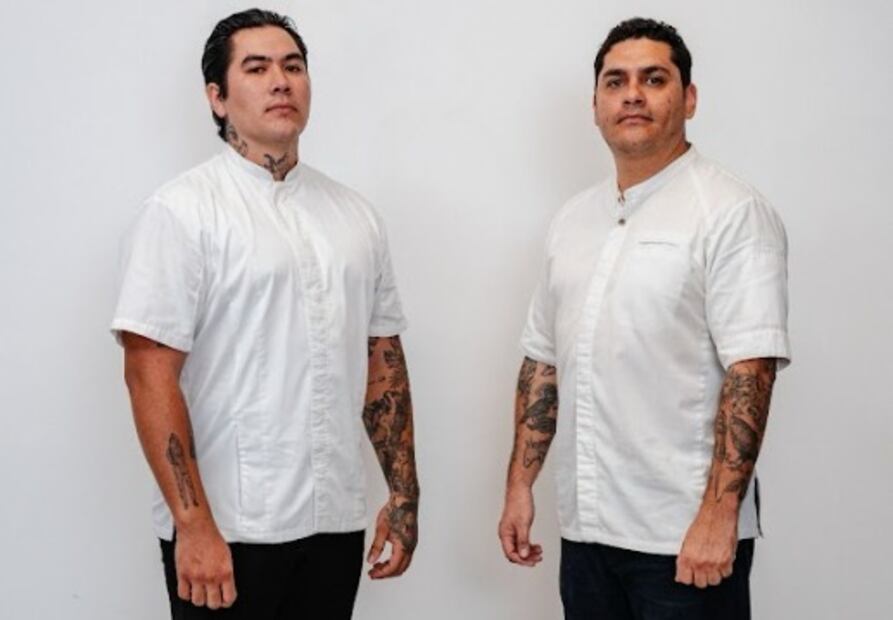 Los chefs Dante Osmani y Alan Carias. Foto: Cortesía