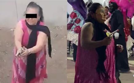 Caso doña Carlota; disfraz de la doble homicida de Chalco protagoniza carnaval de Tlaxcala 