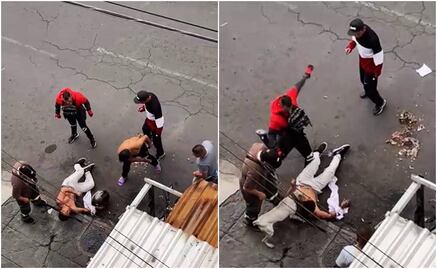 VIDEO ¡Hasta el perro lo mordió! Intentan linchar a sujeto que asaltó a un comprador de "auto fantasma"