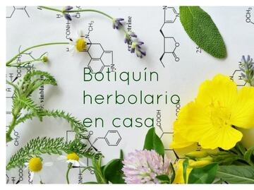 Arma tu botiquín herbolario en casa