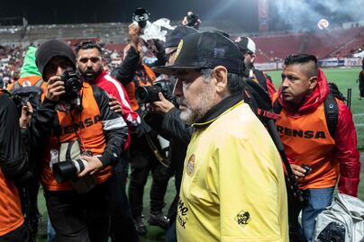 A Maradona le gustaría dirigir a la Selección Mexicana