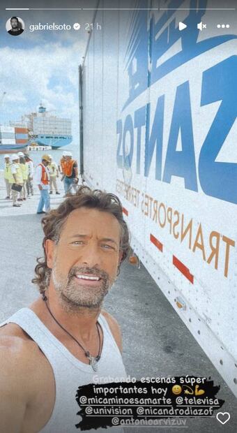 Sin un "te amo", la fría felicitación de Gabriel Soto a Irina Baeva