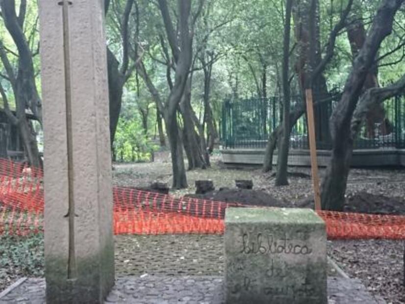 Un antiguo espacio para leer en Chapultepec