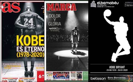 Las emotivas portadas por el fallecimiento de Kobe Bryant