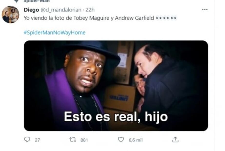 ¡Hola Peter! y los mejores memes por "Spider-Man: No Way Home"