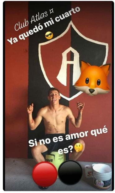 El refuerzo de Chivas que pintó su cuarto con el escudo del Atlas