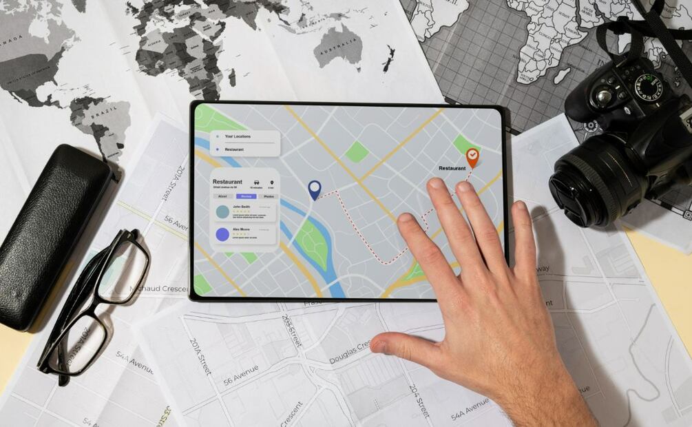 Así puede ayudarte Google Maps con tu auto eléctrico. Foto: Freepik