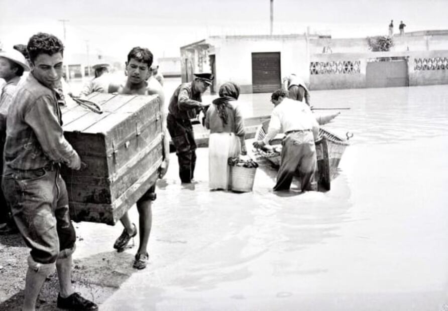 El diluvio que desbordó los ríos de la CDMX en 1955