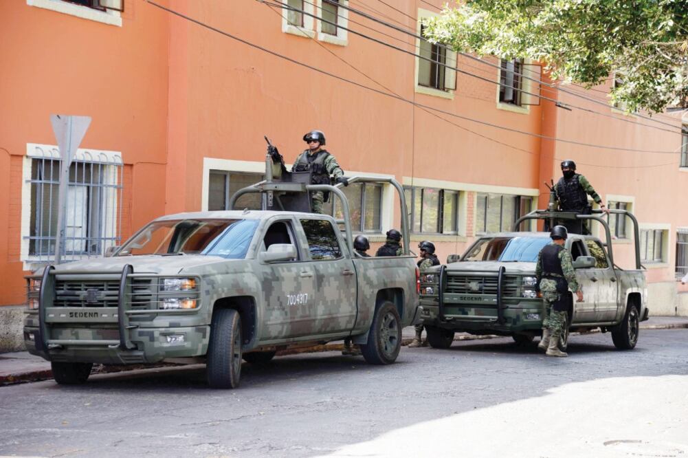 El secretario del ayuntamiento de Cuernavaca, Roberto Yáñez Moreno, explicó que la presencia de las fuerzas castrenses es parte del protocolo de seguridad (CIUDADANOS MX)