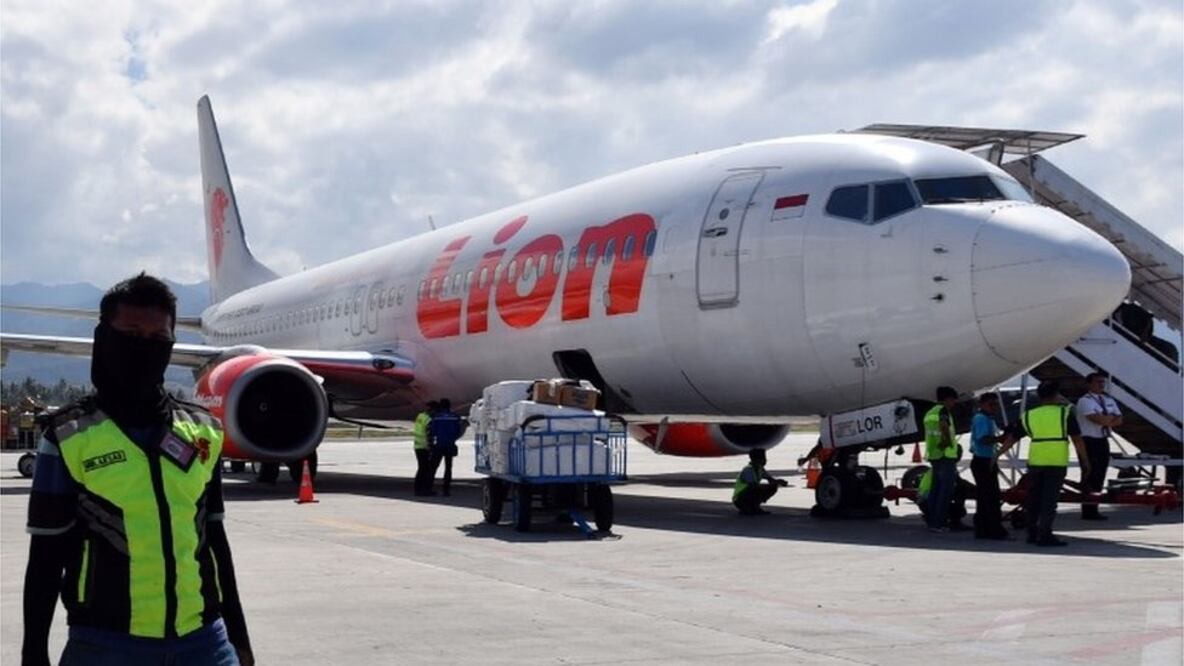 El Boeing 737 Max de Lion Air cayó poco después de despegar desde Yakarta, la capital indonesia. Foto: BBC