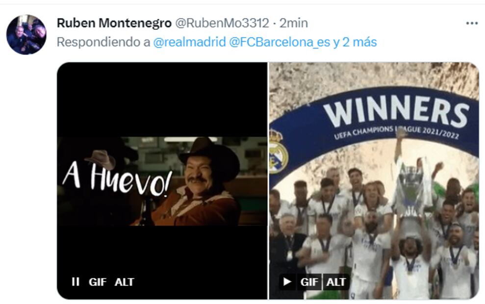 Los mejores memes de la goleada del Real Madrid a Barcelona