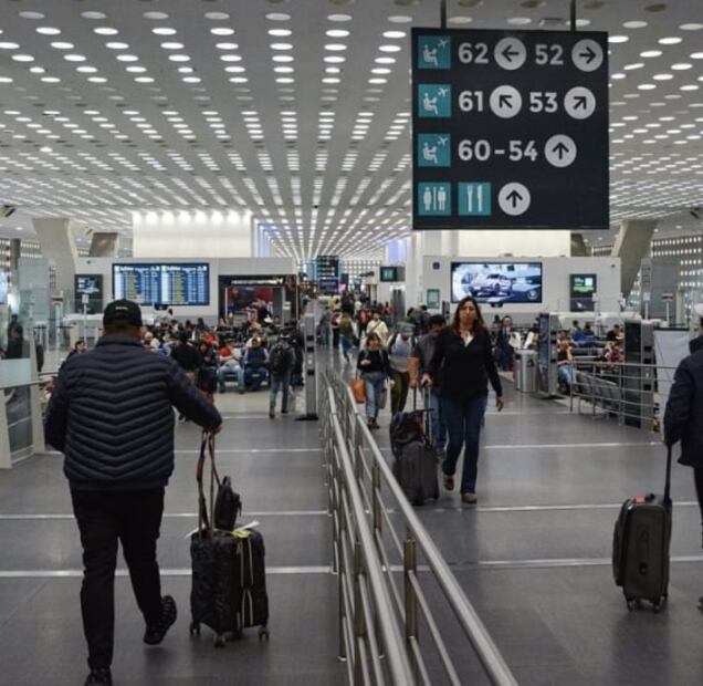 Qué aerolíneas salen de la terminal 1 y 2 del AICM