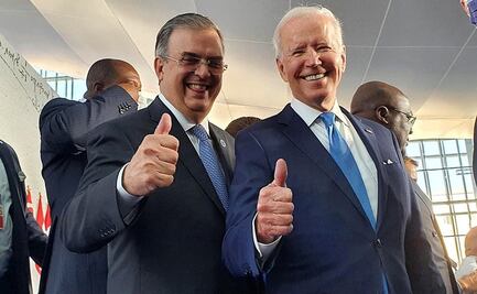 Marcelo Ebrard agradece a Joe Biden “su trato y consideración” para México