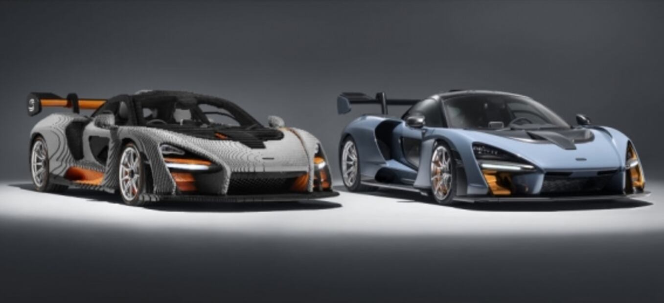Lego construye un McLaren Senna en tamaño real 
