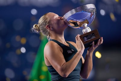 Diana Shnaider es la campeona del Abierto GNP Seguros; gana su quinto título en la WTA 