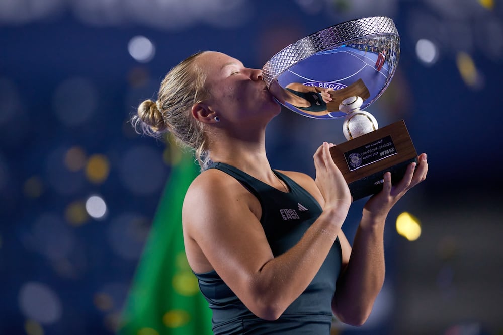 Diana Shnaider es la campeona del Abierto GNP Seguros - Foto: Cortesía