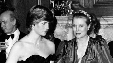 Así era la relación entre Lady Di y Grace Kelly, la famosa princesa de Mónaco