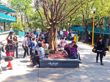 Tras agresión a maestro de CCH Naucalpan, alumnos exigen seguridad