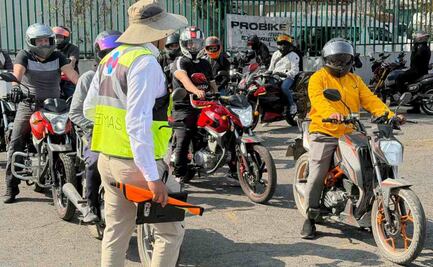 Más de 128 mil motociclistas del Edomex ya cuentan con certificación: Semov; se han tramitado más de 123 mil licencias