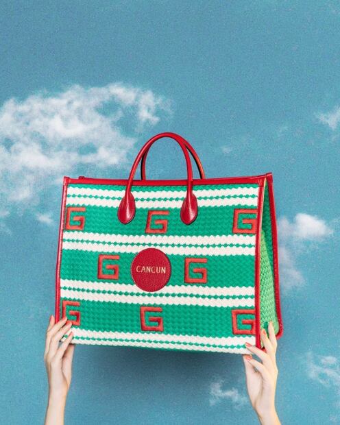 La hija de Biby Gaytán presume la bolsa exclusiva de Gucci inspirada en México
