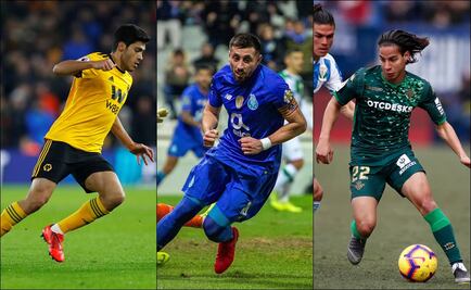 La agenda de los futbolistas mexicanos en Europa
