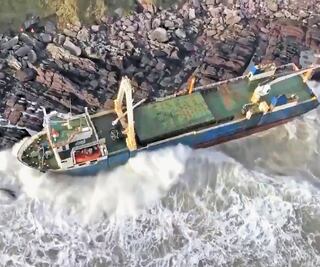 Dennis azota con fuerza Reino Unido