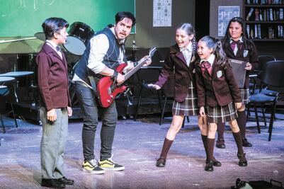 Obra inspirada en "Escuela del rock" llega al teatro