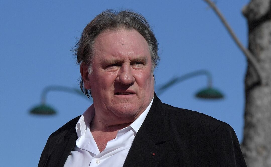 Depardieu, de 72 años, conocía al padre de la joven. Foto: AFP