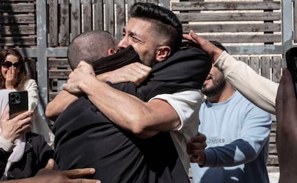 Palestinos también celebran por el regreso de prisioneros