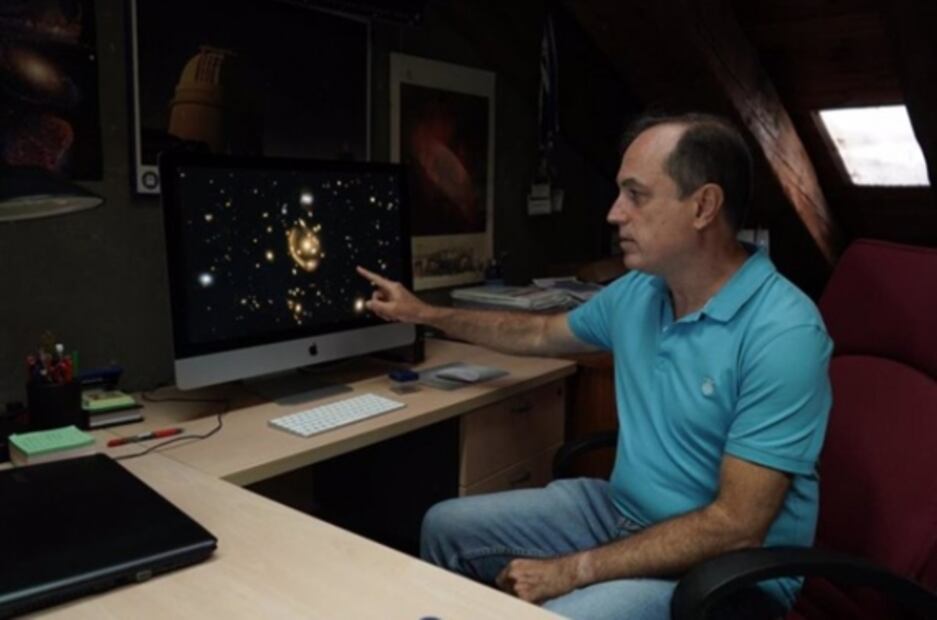 A 9 mil 400 millones de años es a la distancia en la que se encuentra el "Anillo Fundido" de Einstein 