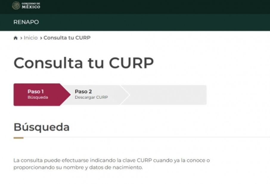 Obtén tu CURP gratis en internet y regístrate de manera segura para la vacuna Covid-19