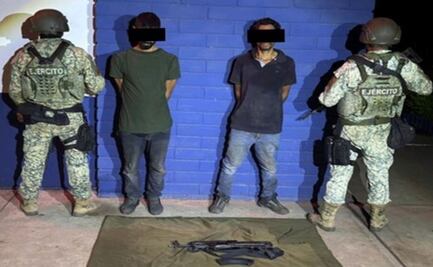 Detienen a 4 con armas, chalecos tácticos y placas balísticas en dos municipios de Sinaloa